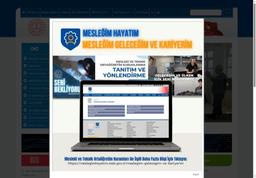 AFYONKARAHİSAR / MERKEZ - Afyonkarahisar Zübeyde Hanım Kız Mesleki ve Teknik Anadolu Lisesi