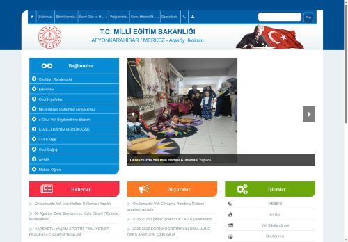 AFYONKARAHİSAR / MERKEZ - Ataköy İlkokulu