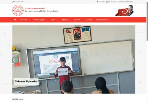 AFYONKARAHİSAR / MERKEZ - Beyyazı İmam Hatip Ortaokulu