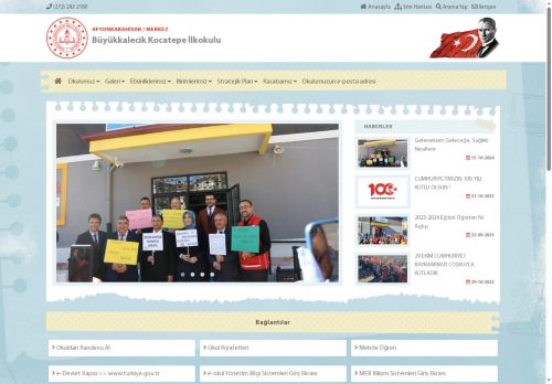 AFYONKARAHİSAR / MERKEZ - Büyükkalecik Kocatepe İlkokulu