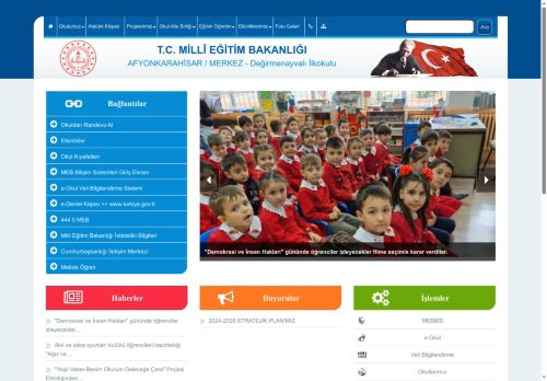 AFYONKARAHİSAR / MERKEZ - Değirmenayvalı İlkokulu