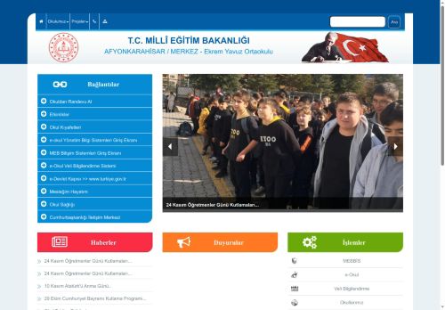 AFYONKARAHİSAR / MERKEZ - Ekrem Yavuz Ortaokulu