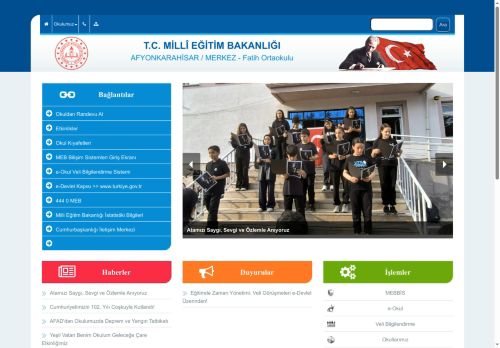 AFYONKARAHİSAR / MERKEZ - Fatih Ortaokulu