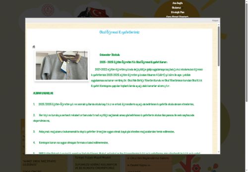 AFYONKARAHİSAR / MERKEZ - Gebeceler İlkokulu