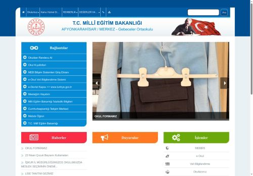 AFYONKARAHİSAR / MERKEZ - Gebeceler Ortaokulu