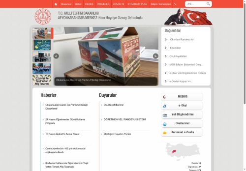 AFYONKARAHİSAR / MERKEZ - Hacı Hayriye Özsoy Ortaokulu