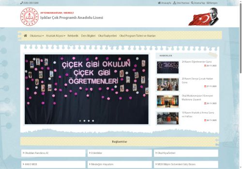 AFYONKARAHİSAR / MERKEZ - Işıklar Çok Programlı Anadolu Lisesi