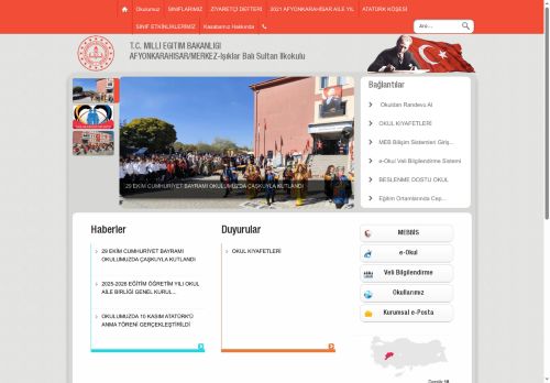 AFYONKARAHİSAR / MERKEZ - Işıklar Balı Sultan İlkokulu