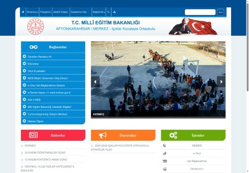 AFYONKARAHİSAR / MERKEZ - Işıklar Kocatepe Ortaokulu