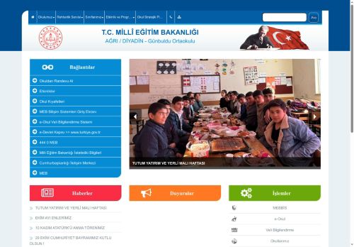 AĞRI / DİYADİN - Günbuldu Ortaokulu