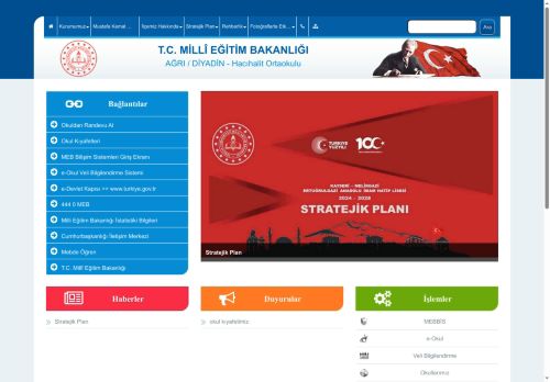 AĞRI / DİYADİN - Hacıhalit Ortaokulu