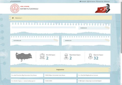 AĞRI / DİYADİN - BATIBEYLİ İLKOKULU