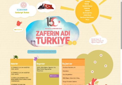 AĞRI / DİYADİN - Cumhuriyet İlkokulu