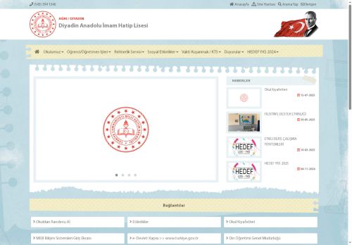 AĞRI / DİYADİN - Diyadin Anadolu İmam Hatip Lisesi