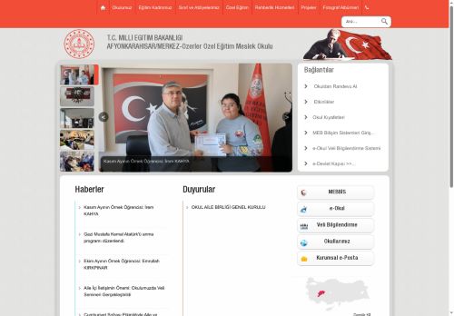 AFYONKARAHİSAR / MERKEZ - Özerler Özel Eğitim Meslek Okulu