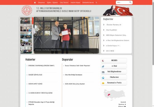 AFYONKARAHİSAR / MERKEZ - SUSUZ İMAM HATİP ORTAOKULU