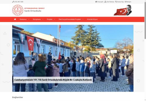 AFYONKARAHİSAR / MERKEZ - Sarık Ortaokulu