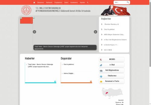 AFYONKARAHİSAR / MERKEZ - Sülümenli İsmet Attila Ortaokulu