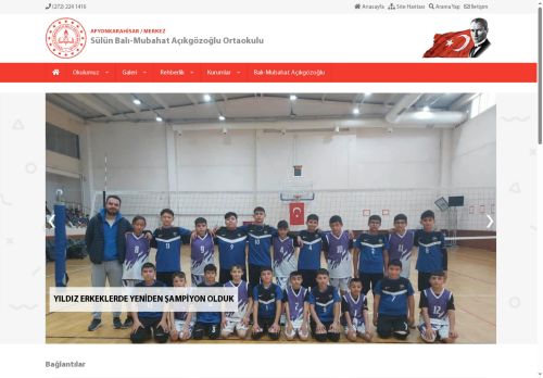 AFYONKARAHİSAR / MERKEZ - Sülün Balı-Mubahat Açıkgözoğlu Ortaokulu