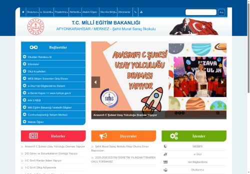 AFYONKARAHİSAR / MERKEZ - Şehit Murat Saraç İlkokulu