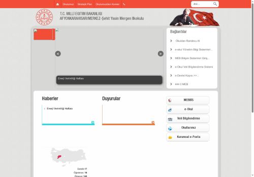 AFYONKARAHİSAR / MERKEZ - Şehit Yasin Mergen İlkokulu