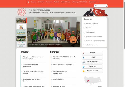 AFYONKARAHİSAR / MERKEZ - TOKİ Fatma Aliye Hanım Anaokulu