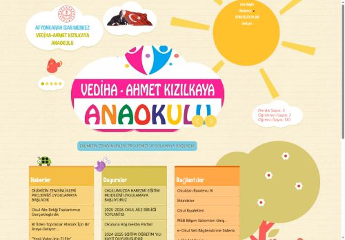 AFYONKARAHİSAR / MERKEZ - VEDİHA-AHMET KIZILKAYA ANAOKULU