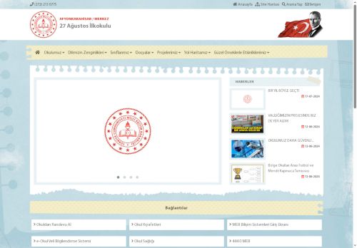 AFYONKARAHİSAR / MERKEZ - 27 Ağustos İlkokulu