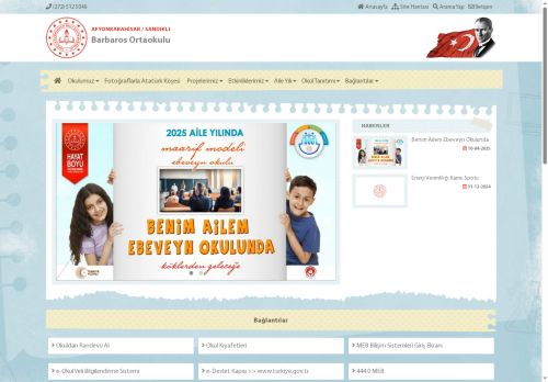 AFYONKARAHİSAR / SANDIKLI - Barbaros Ortaokulu