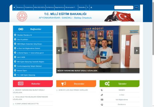 AFYONKARAHİSAR / SANDIKLI - Bekteş Ortaokulu