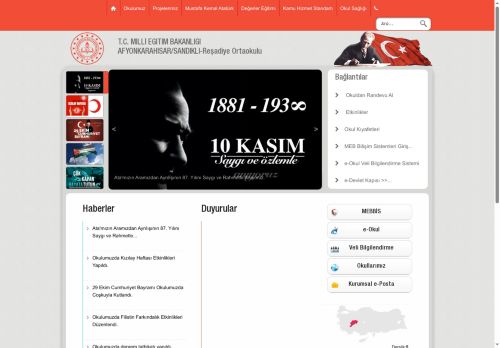 AFYONKARAHİSAR / SANDIKLI - Reşadiye Ortaokulu