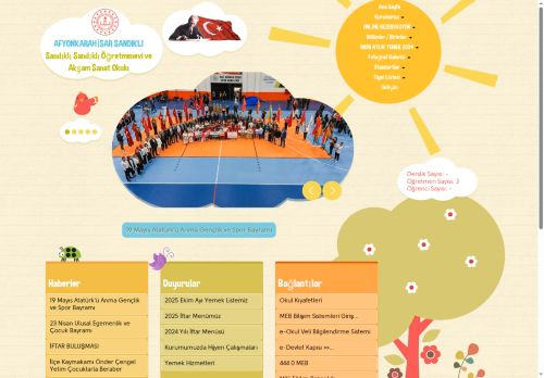 AFYONKARAHİSAR / SANDIKLI - Sandıklı Sandıklı Öğretmenevi ve Akşam Sanat Okulu