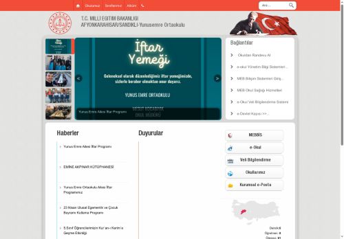 AFYONKARAHİSAR / SANDIKLI - Yunusemre Ortaokulu