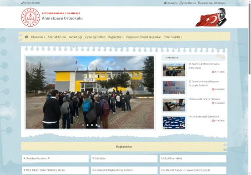 AFYONKARAHİSAR / SİNANPAŞA - Ahmetpaşa Ortaokulu