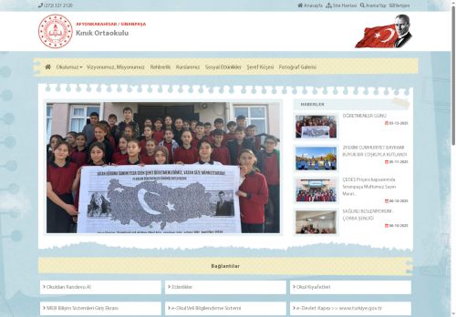 AFYONKARAHİSAR / SİNANPAŞA - Kınık Ortaokulu