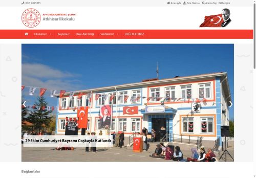 AFYONKARAHİSAR / Ş?UHUT - Atlıhisar İlkokulu