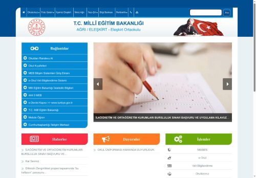 AĞRI / ELEŞKİRT - Eleşkirt Ortaokulu