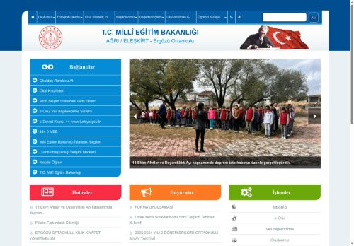 AĞRI / ELEŞKİRT - Ergözü Ortaokulu