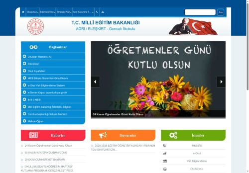 AĞRI / ELEŞKİRT - Goncalı İlkokulu