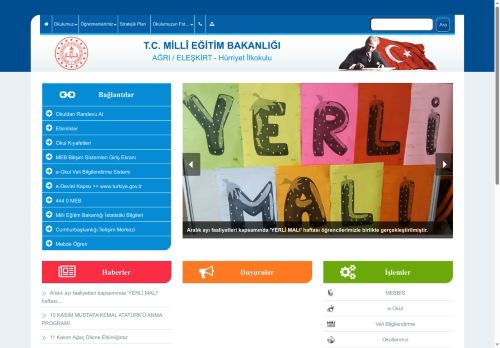 AĞRI / ELEŞKİRT - Hürriyet İlkokulu