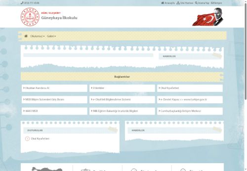 AĞRI / ELEŞKİRT - Güneykaya İlkokulu