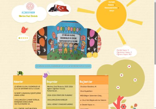AĞRI / DİYADİN - Merkez Gazi İlkokulu