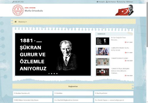 AĞRI / DİYADİN - Mutlu Ortaokulu