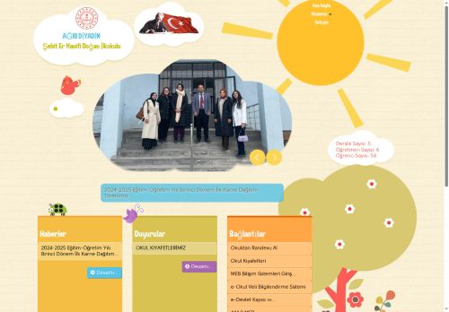 AĞRI / DİYADİN - Şehit Er Hanifi Doğan İlkokulu