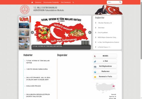 AĞRI / DİYADİN - Yukarıdalören İlkokulu