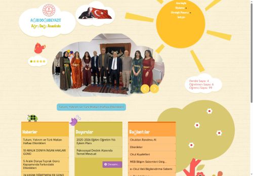AĞRI / DOĞUBEYAZIT - Ağrı Dağı Anaokulu