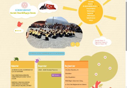 AĞRI / DOĞUBAYAZIT - Bardaklı Hüsnü M.Özyeğin İlkokulu