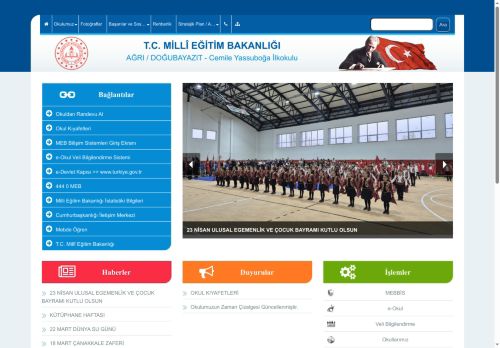 AĞRI / DOĞUBAYAZIT - Cemile Yassuboğa İlkokulu