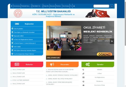 AĞRI / DOĞUBEYAZIT - Doğubayazıt Rehberlik ve Araştırma Merkezi