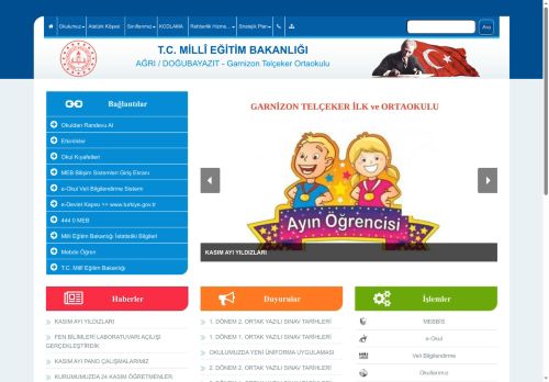 AĞRI / DOĞUBAYAZIT - Garnizon Telçeker Ortaokulu